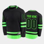 Dallas Stars Custom Alternate Black Player Jersey