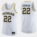Duncan Robinson Michigan Wolverines White Jersey