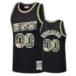 Custom Houston Rockets Mitchell & Ness Straight Fire Camo Swingman Jersey - All Stitched