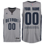 Custom Gray Navy-White Classic Tops Basketball Jersey - All Stitched