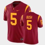 USC Trojans Reggie Bush Cardinal Men's Alumni Players game jersey
